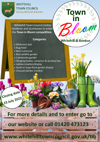 Town in Bloom Poster 2022