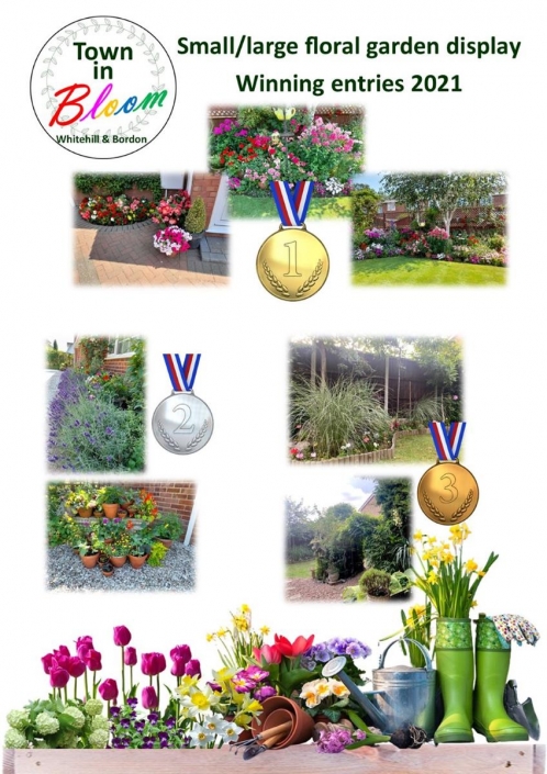 Town in Bloom Floral Garden Display winners 2021
