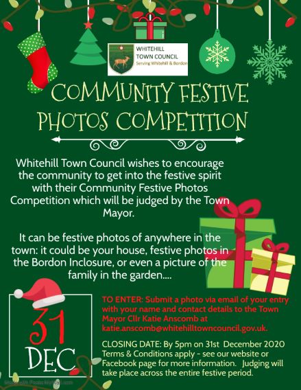 community festive photos competition poster