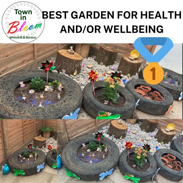 Town in Bloom Best Garden for Health and Wellbeing 1st Prize Picture