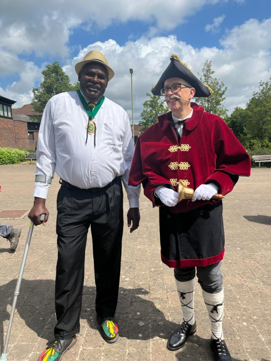 Town Mayor and Town Crier