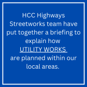 HCC highways streetworks team