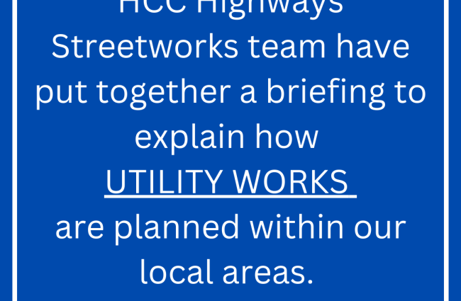 HCC highways streetworks team
